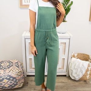 Drawstring Overalls